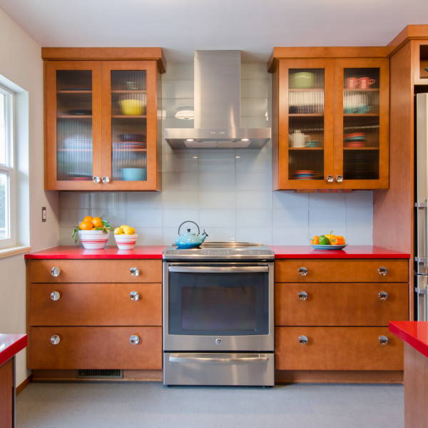 Tacoma kitchen remodel, view as you enter from dining room